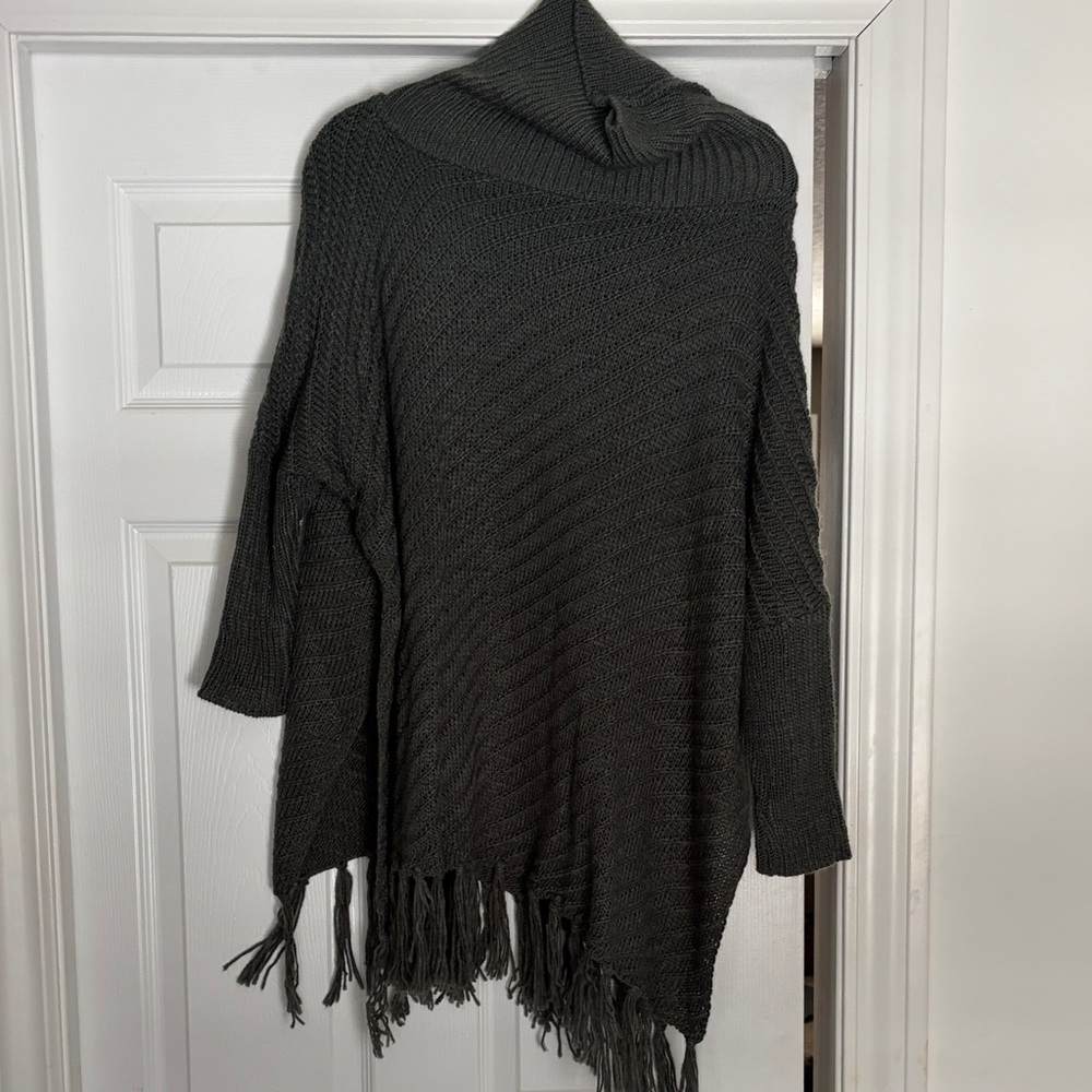 Cozy Charcoal Knit Sweater